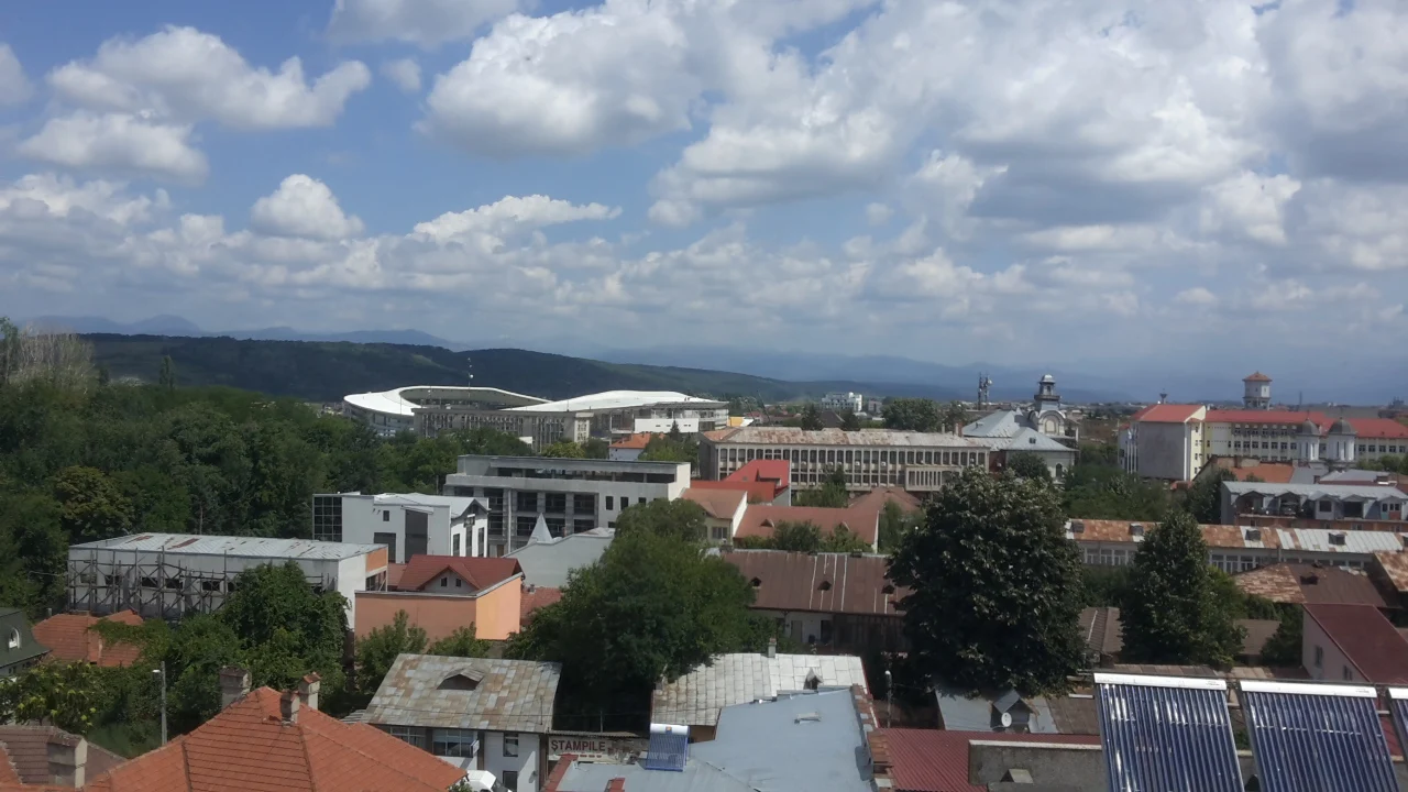View from Corp A upper floor